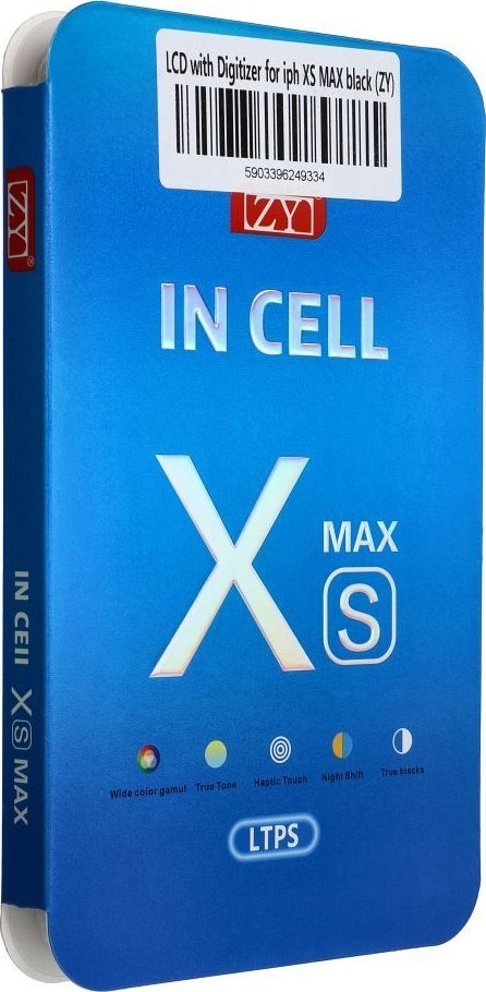 OEM displej pro iPhone Xs Max s dotykovou obrazovkou černý (ZY-LTPS)