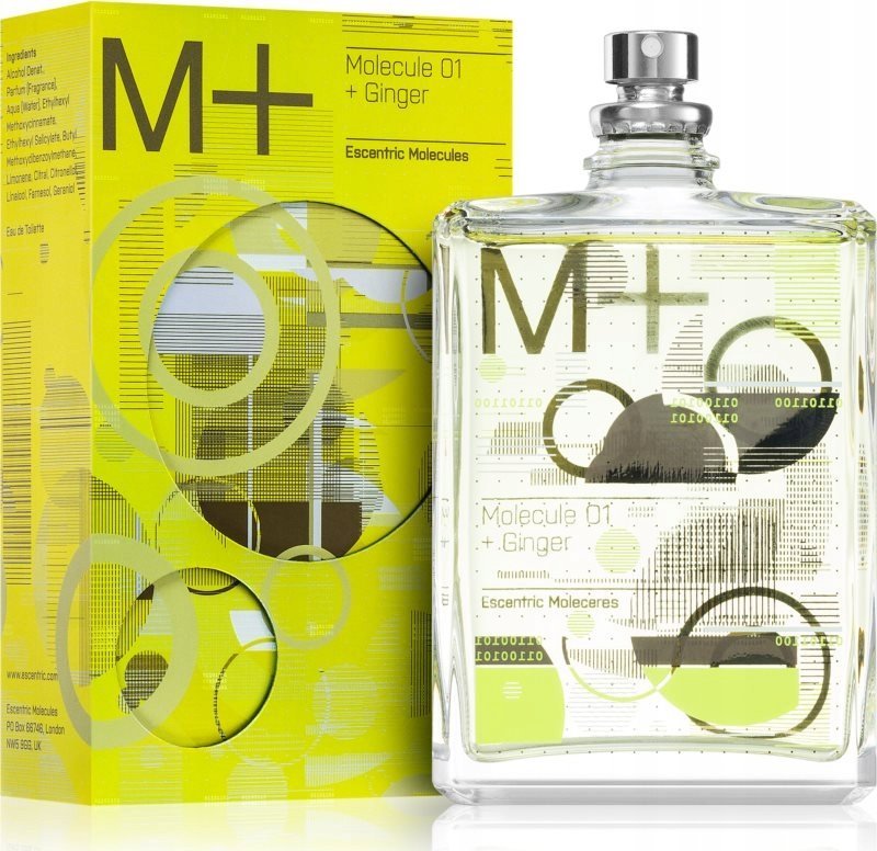 Alkotest ESCENTRIC MOLECULES Molecule 01 Ginger EDT sprej 100ml