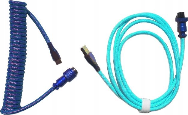 Cortek USB kabel CORTEK AVIATOR USB KABEL TYRKYSOVO-MODRÝ