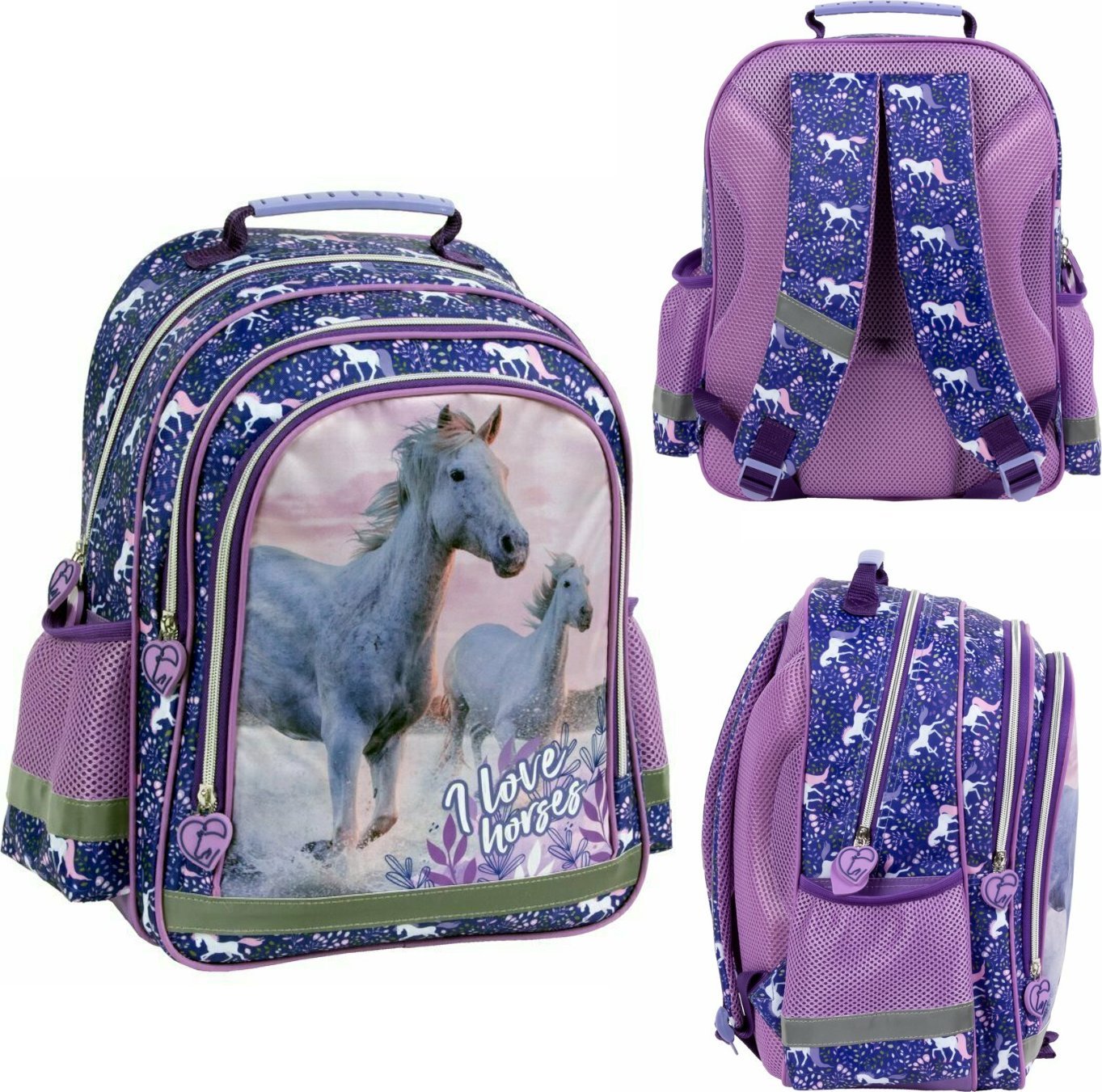 Derform Derform Batoh 15 B Horses 25 (PL15BKO25)