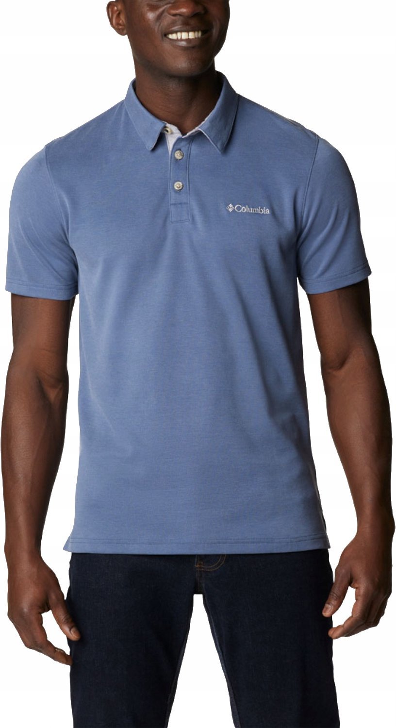 Columbia  Nelson Point Polo 1772721478 Navy Blue M