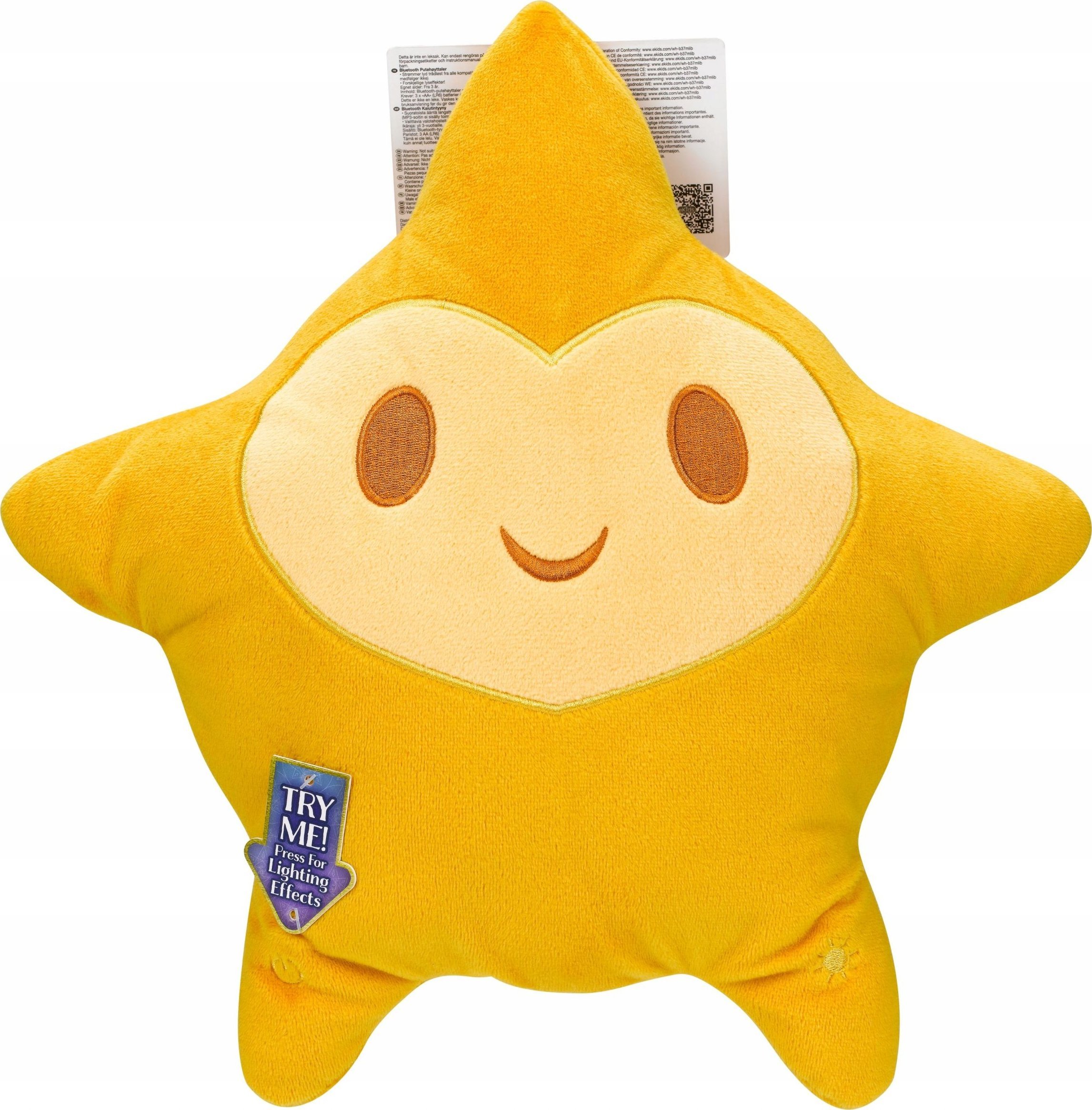 Plyšová hračka Ekids Mascot + vestavěný Bluetooth reproduktor / přání Disney Wish / Hvězdná hvězda / Wh-b37.uexv23m