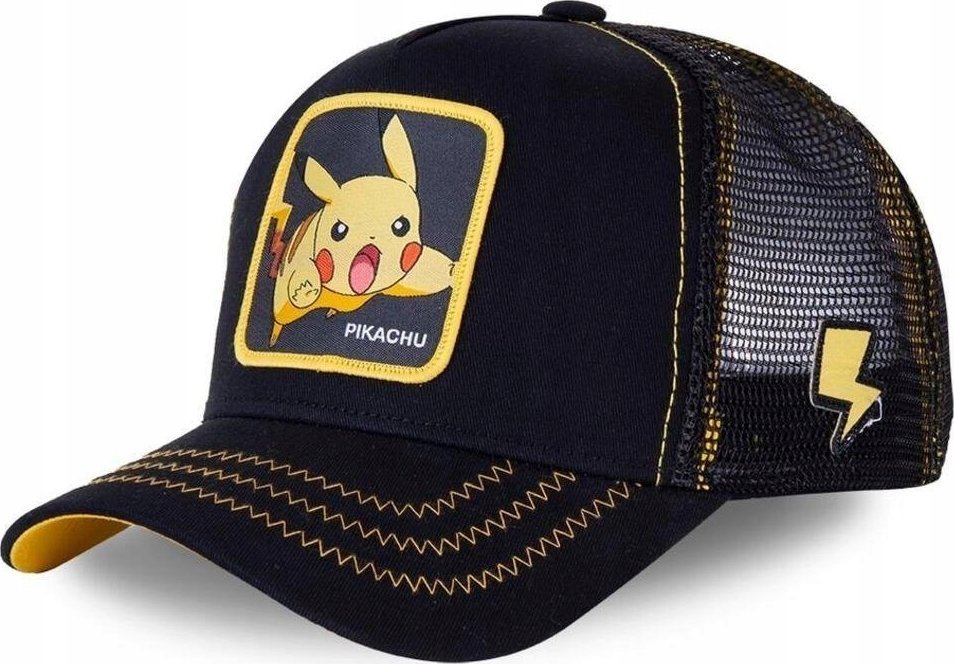Capslab Capslab Freegun Pokemon Pikachu čepice CL-PKM2-1-PIK7 Černá Jedna velikost