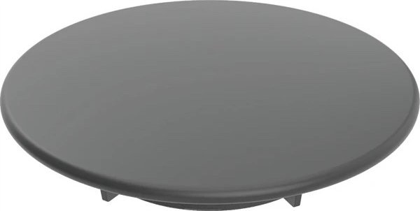 Geberit Kryt odtoku d90, pro sprchový sifon, výška sifonu 30/50 mm, matná černá 150.265.14.1