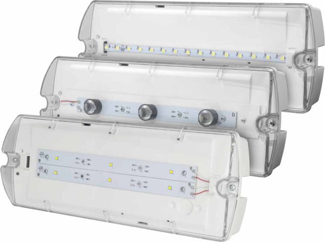 AWEX Nouzové svítidlo HELIOS IP65 ECO LED 3,2W 320lm 3m 1h jednoúčelové AT HWM/3,2W/ESE/AT/TR - HWM/3,2W/ESE/AT/TR