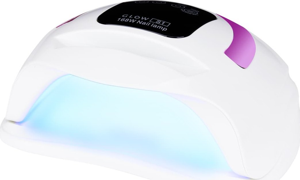 Activeshop Lampa na nehty UV Dual LED Glow S1 168W růžovo-zlatá