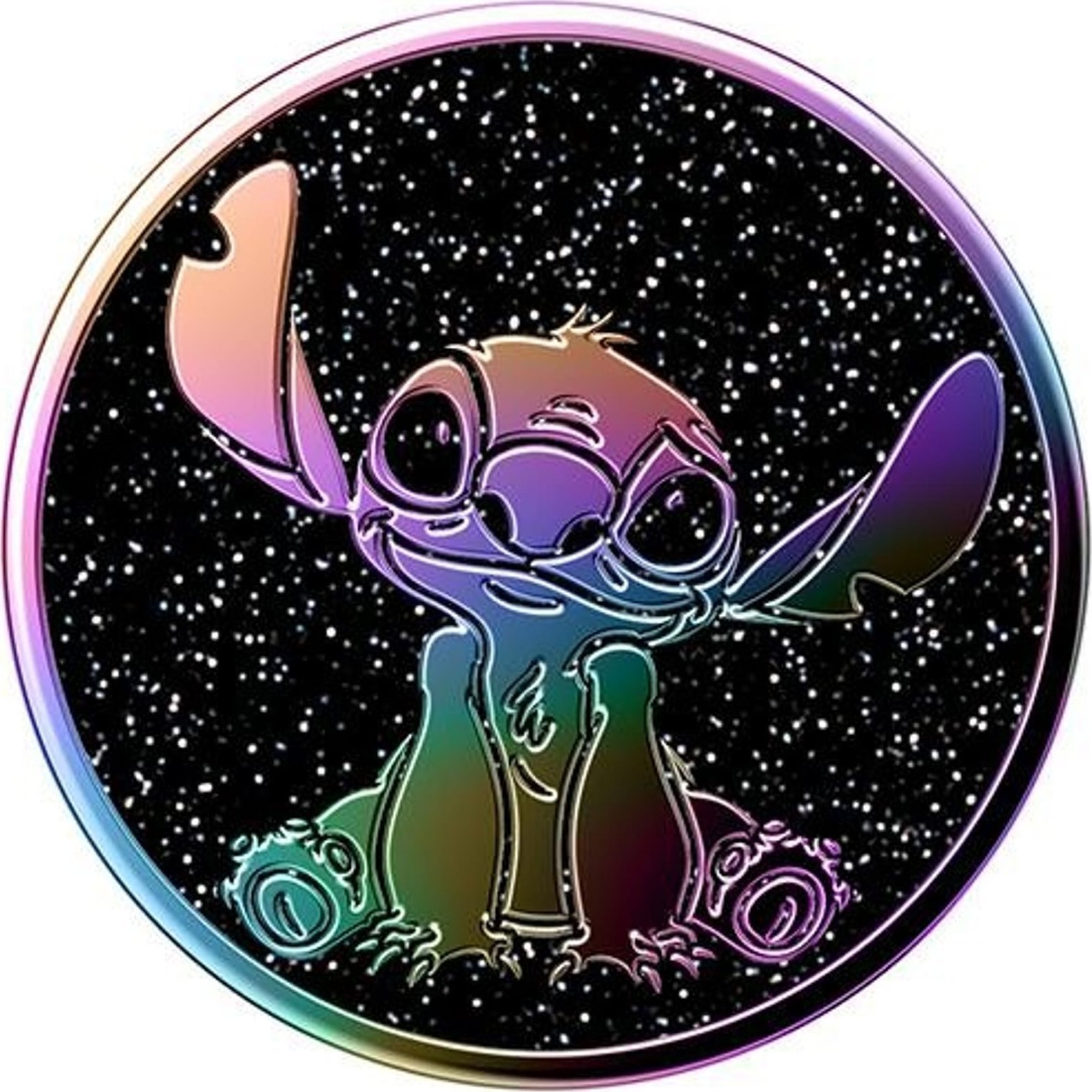 PopSockets Držák a stojan na telefon 2 Enamel Oil Slick Stitch 113010 - licencovaný