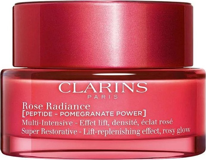Clarins Rose Radiance denní krém proti vráskám 50 ml