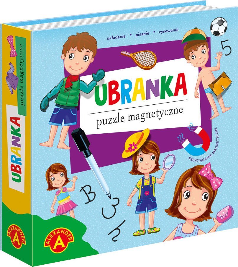 Alexander PUZZLE MAGNET 38 EL ALX OBLEČENÍ PLX PUD