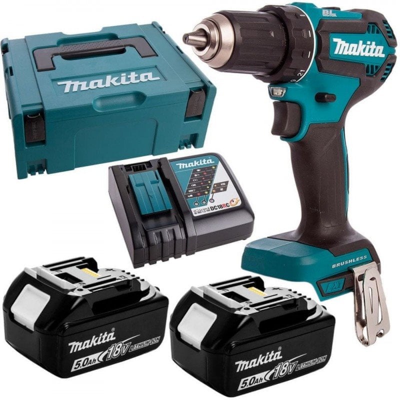 Makita Drifter Makita Drill-Core 2x Aku Makita DHP482RTJ
