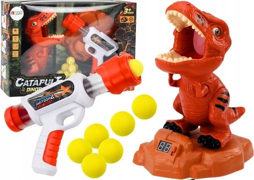 LeanToys Arkádová střílečka s dinosaury od