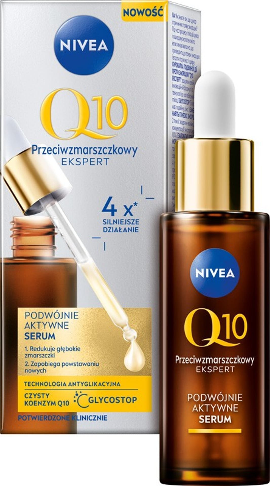 Nivea Q10 Double Active sérum proti vráskám 30ml