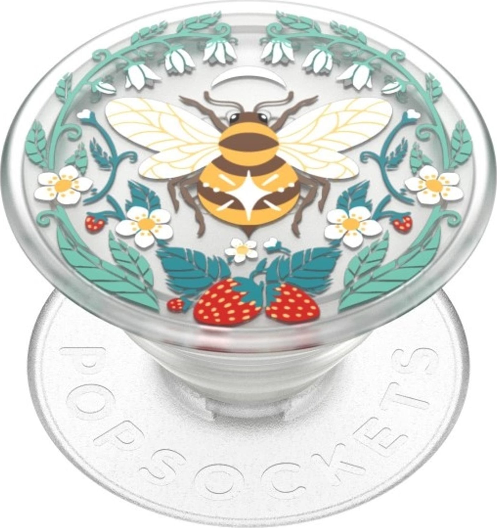 PopSockets Držák a stojan na telefon PopSockets PlantCore Grip Bee Boho 806486