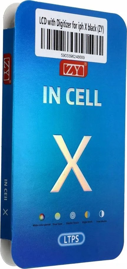 Partner Tele.com iPhone X displej s dotykovou obrazovkou černý (ZY-LTPS)