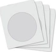 Herlitz CD/DVD OBÁLKA SK (SAMOlepicí) S OKÉNKEM, BÍLÁ 1000 KS