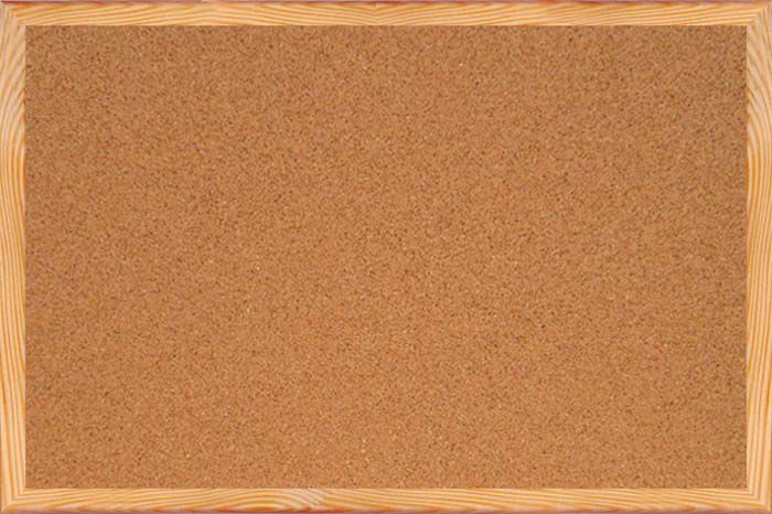 Memoboards Cork Board 120 x 90 cm