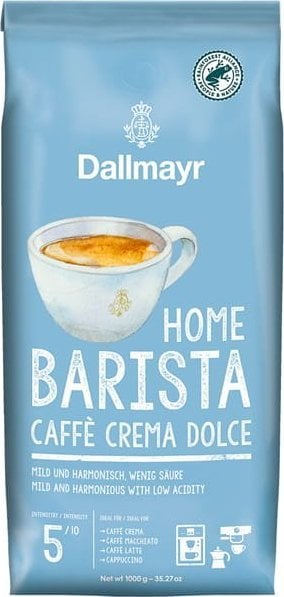 Dallmayr Zrnková káva Barista Caffe Crema Dolce 1 kg