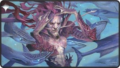 Ultra Pro Ultra Pro: Magic the Gathering - Dominaria Remastered - Herní podložka - Verze 5 (Black Stitch)