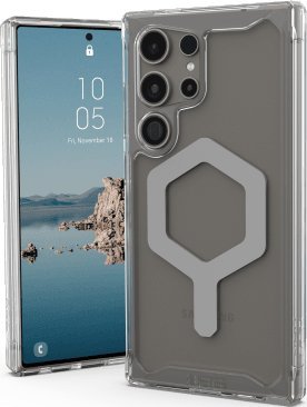 Magnetické pouzdro UAG UAG Plyo Pro pro Samsung Galaxy S24 Ultra s magnetickým modulem – průhledné šedé