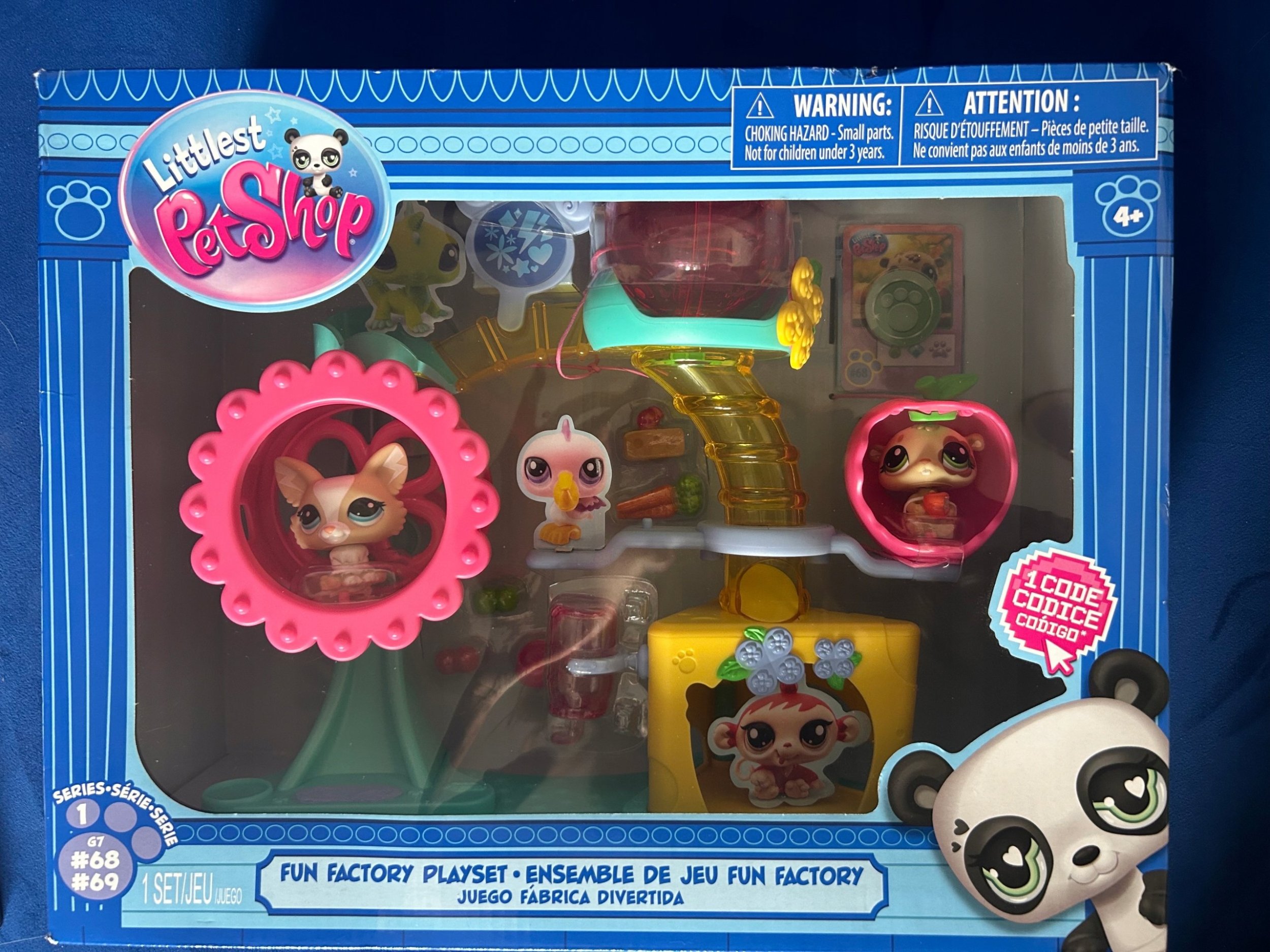 Hasbro Littlest Pet Shop Figurky a sady Továrna na zábavu 2 figurky