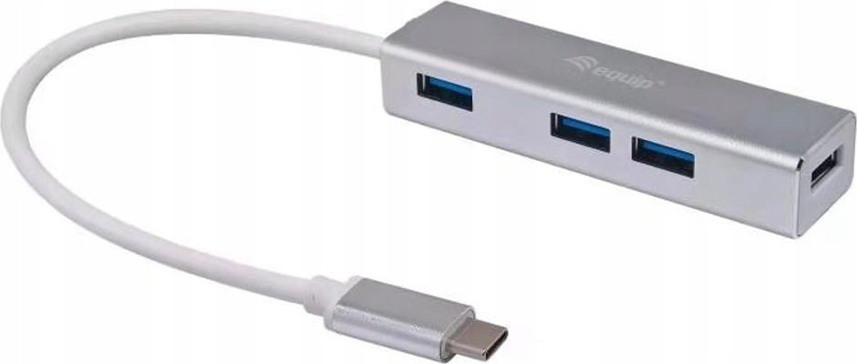 Equip HUB USB Equip USB-Hub 4-port 3.2/C->4x3.0 5Gbps o.Netzteil si
