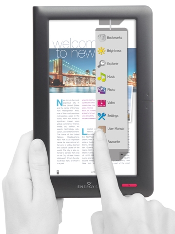 ENERGY Multimedia Color Book 3074 Touch, 7 