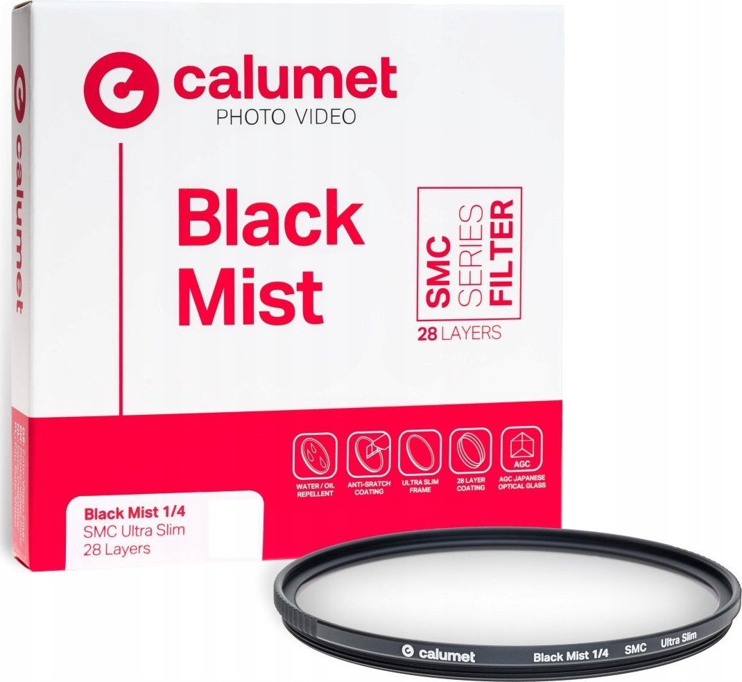 Calumet filtr Calumet černý mlhový filtr 1/4 SMC 82 mm Ultra Slim 28 vrstev