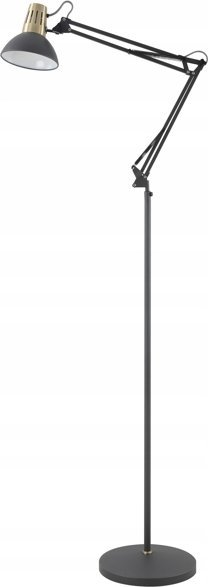 Azzardo Stojací lampa GTV Artemia F LP-ART-F-E27-10-DEC stojací lampa 1x40W E27 černá/zlatá