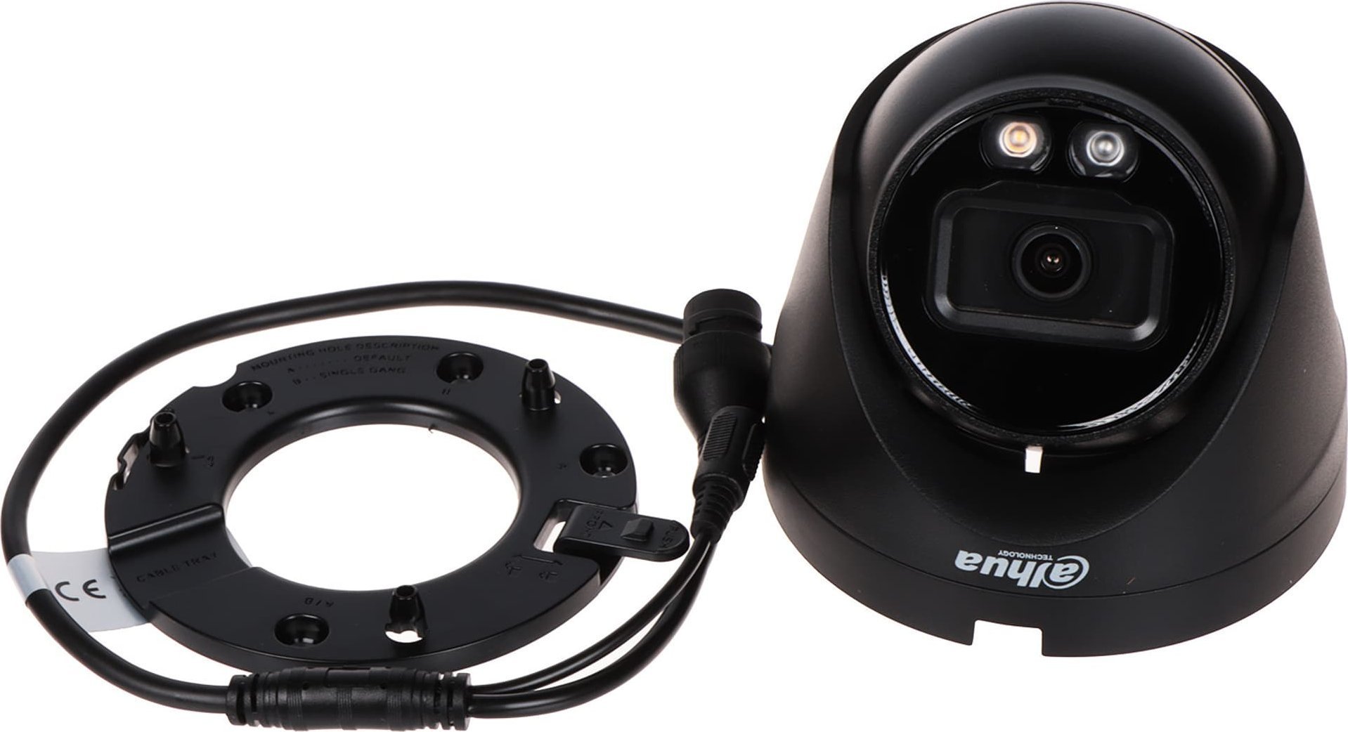 IP kamera Dahua Technology IPC-HDW1439V-A-IL-BLACK Smart Dual Light IP KAMERA - 3,7 Mpx 2,8 mm DAHUA