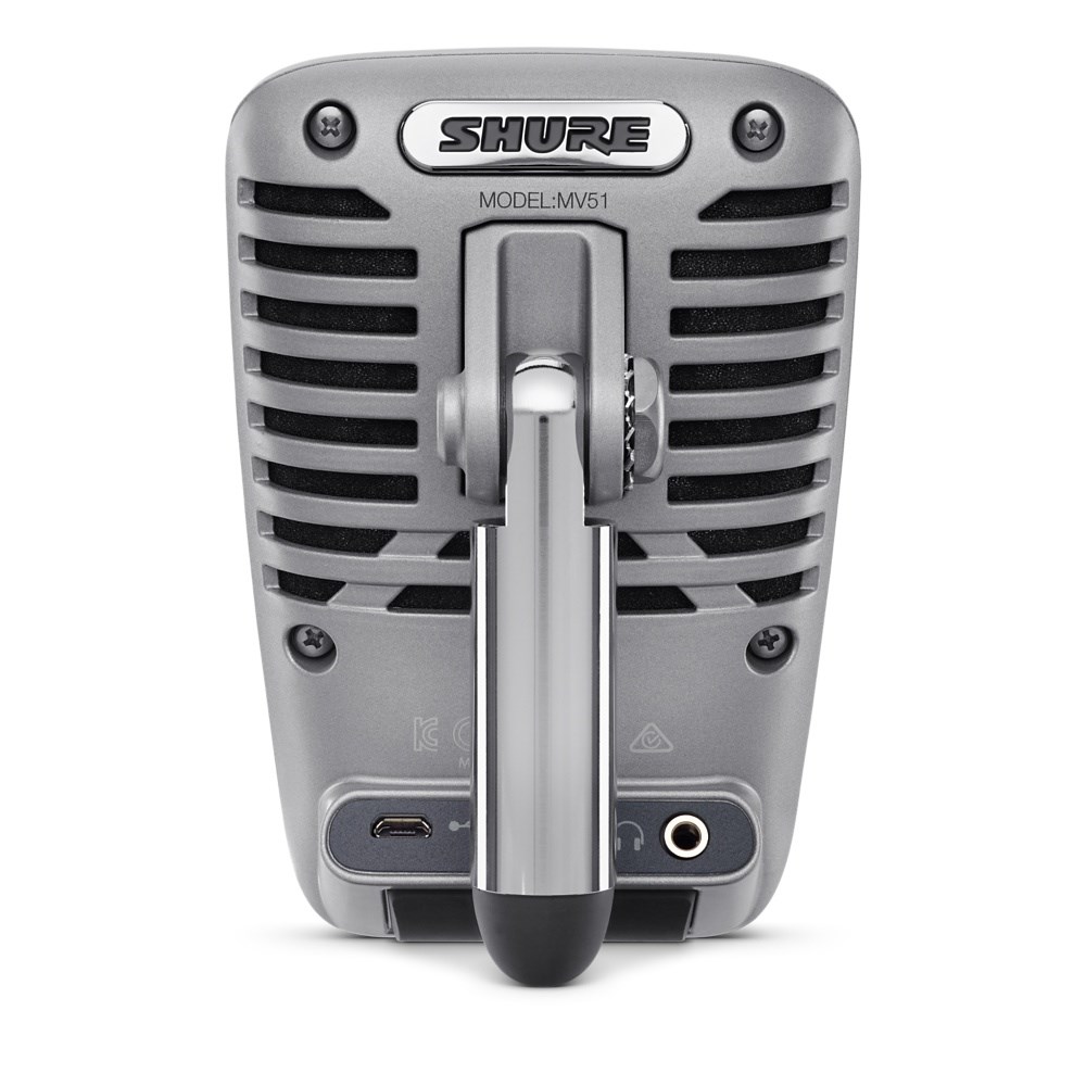 Shure MOTIV MV51 Šedá Mikrofon digitálního kamkordéru