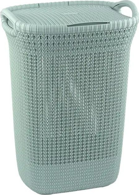 Curver Koš na prádlo Curver Knit 57 l/šedo-modrý
