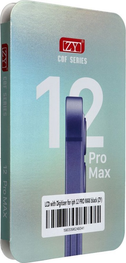 OEM displej pro iPhone 12 Pro Max Touchscreen Black (ZY-LTPS) IC Přenosný