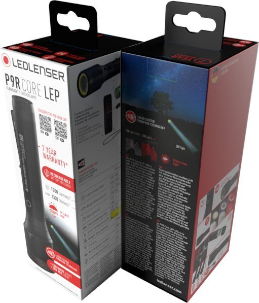 Ledlenser 502987 svietidlo Čierna Ručné svietidlo LED