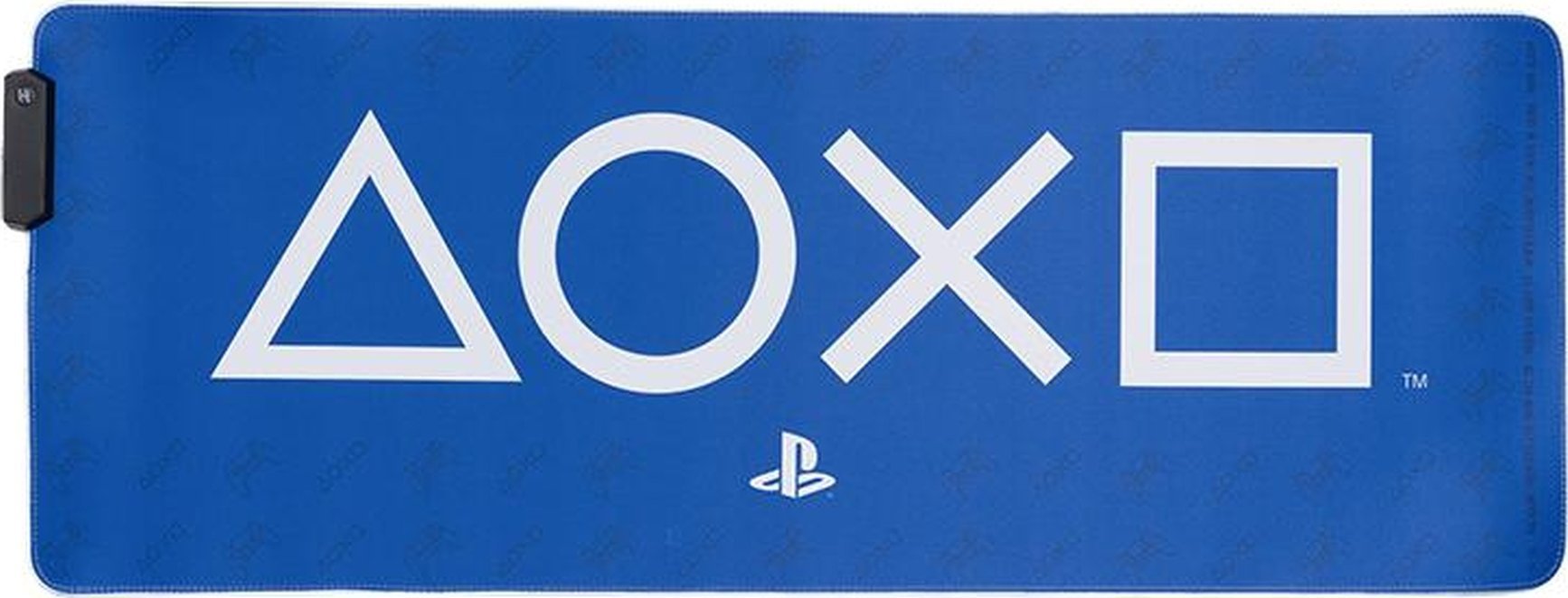Paladone Podložka pod myš PALADONE Playstation Desk Mat - 80 x 30 cm s podsvícením