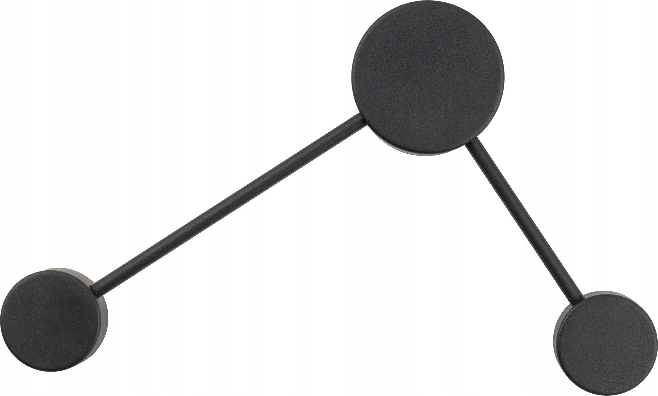 TK Lighting nástěnné svítidlo Tk Lighting Avia 6808 nástěnné svítidlo nástěnné svítidlo moderní kovové edison tyče kola 2x10W GX53 černá