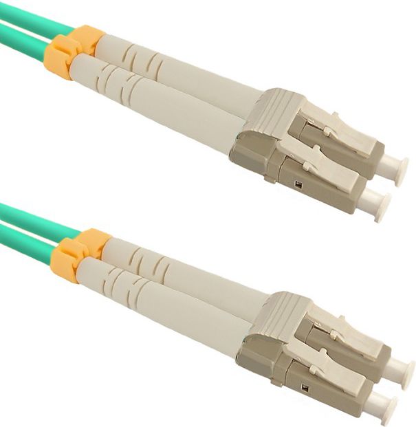 Qoltec Optický patchcord LC/UPC - LC/UPC MM 50/125 OM4 5m (54346)