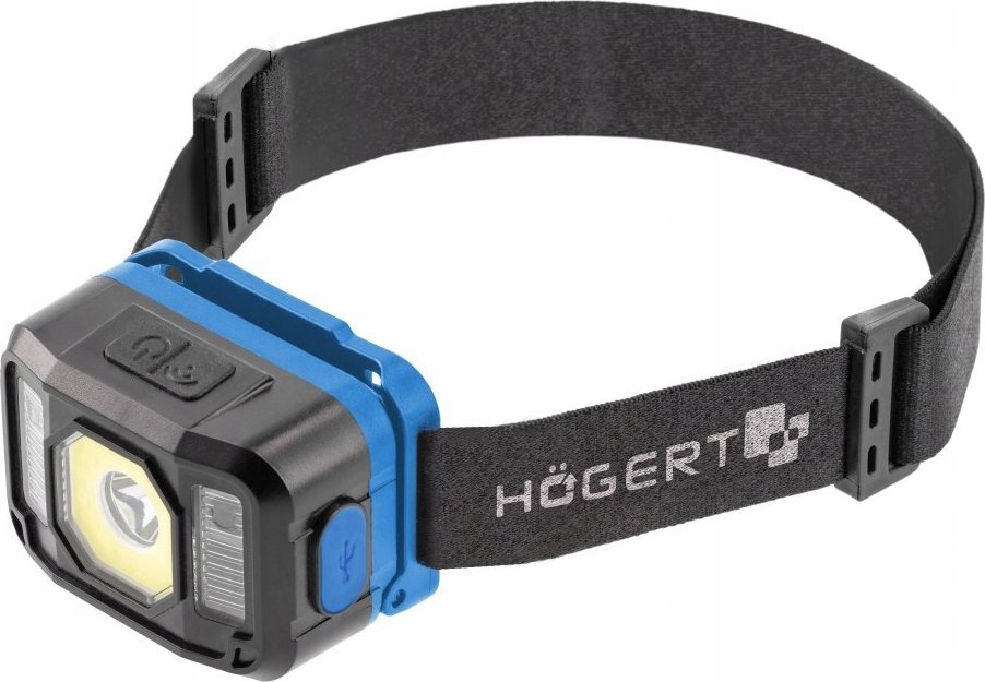 Högert Technik HOGERT LED ČELOVKA USB 7 FUNKCÍ