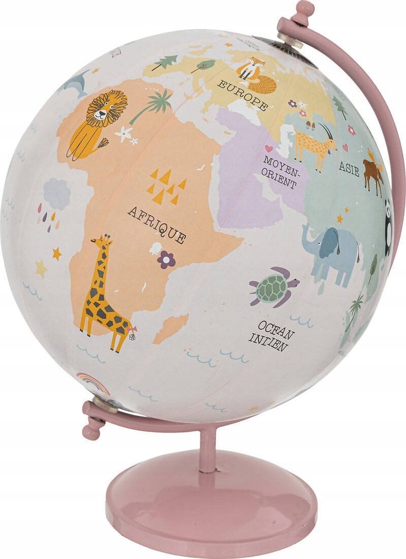 Atmosphera Atmosférický glóbus pro děti se zvířaty, 20 cm