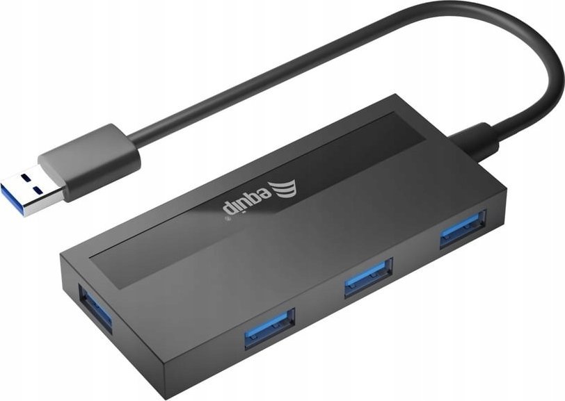 Equip HUB USB Equip USB Hub 4portový 3.2 -> 4x3.0 + USB-C adaptér 5Gbps o.Netz.sw