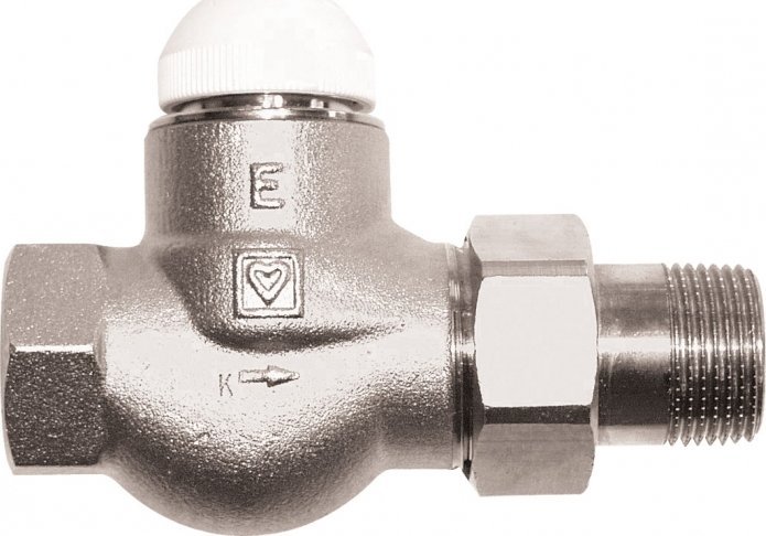 Herz Termostatický ventil HERZ-TS-E 3/4 přímý gravitační [1]