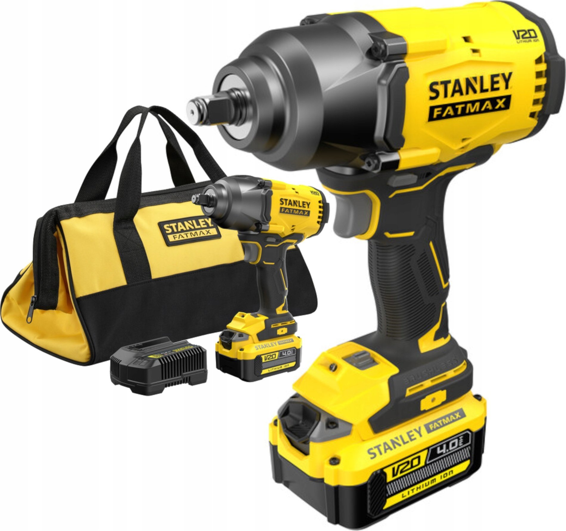 Stanley Rázový utahovák ST RÁZOVÝ UTAHOVAČ V20 SFMCF940M1 949 Nm 1x4,0 Ah