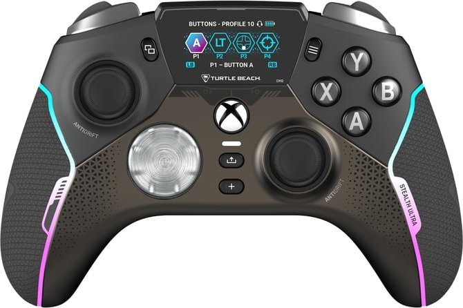 TRITON Gamepad Turtle Beach Stealth Ultra černá, šedá USB, analogový/digitální, pro PC, Xbox, Xbox One, Xbox Series X