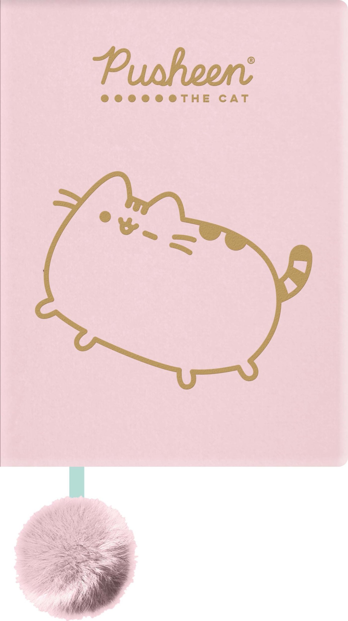 St.Majewski PLYŠOVÝ NOTEBOOK A5/96K LIN PUSHEEN ROZ FO WB