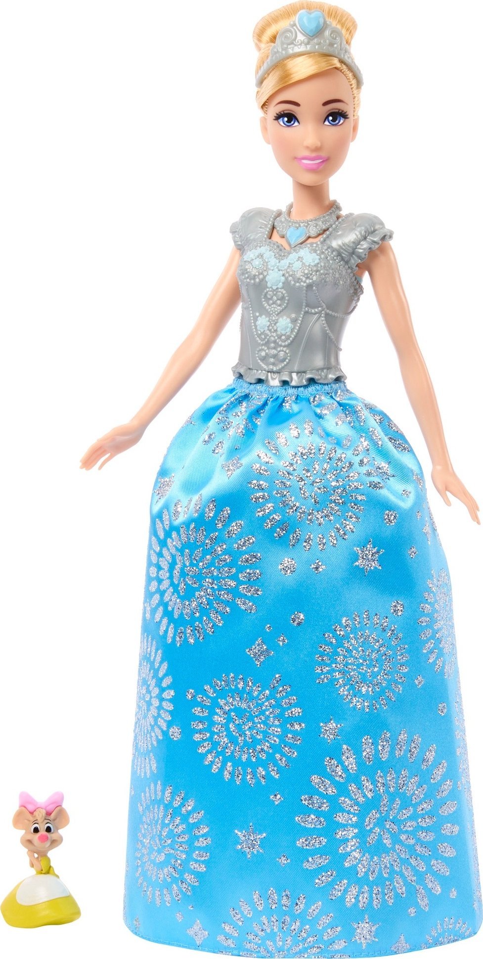 Panenka Barbie Mattel DISNEY CINDERELLA FASHIONABLE SURPRISES JCR96 WB2