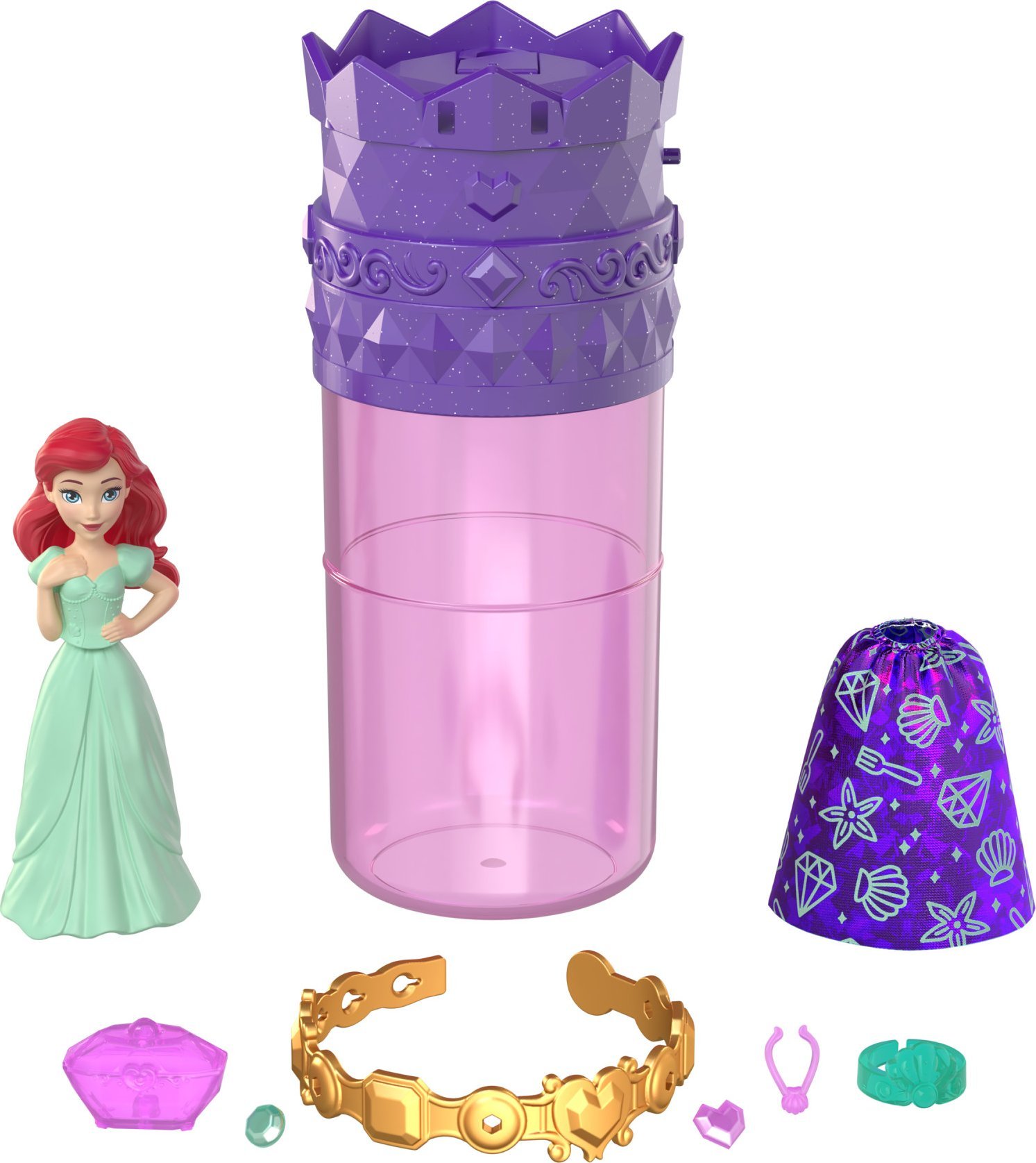 Mattel DISNEY KRÁLOVSKÁ PRINCEZNA REV 2.0 MIX HXH16 TUB9