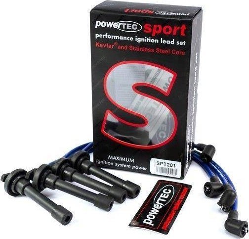 Zapalovací kabely Powertec PowerTEC HONDA ACCORD PRELUDE 90-01 Red