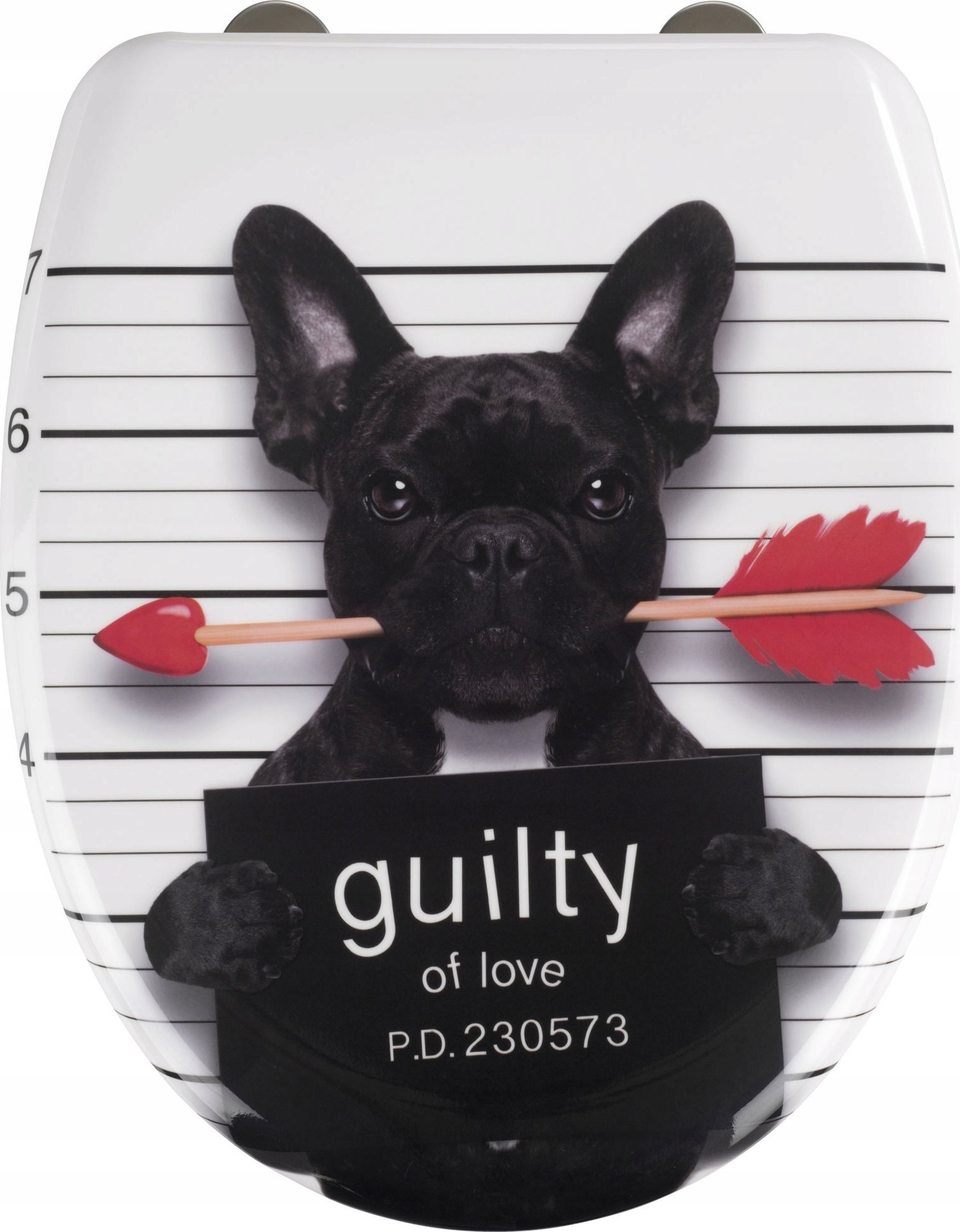 Wenko bidetové sedátko GUILTY DOG WC sedátko - Duroplast, soft-close, WENKO