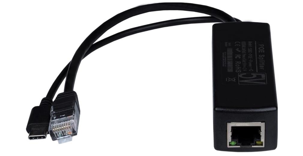 JOY-IT Power over Ethernet (PoE) USB-C adaptér