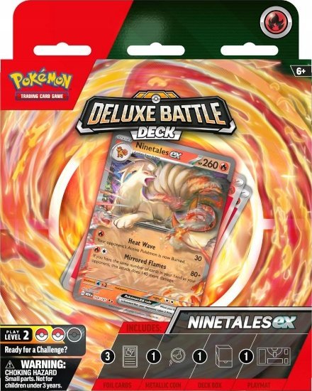 Pokemon  TCG: Deluxe Battle Decks Ninetales/ Zapdos – balíček (6)