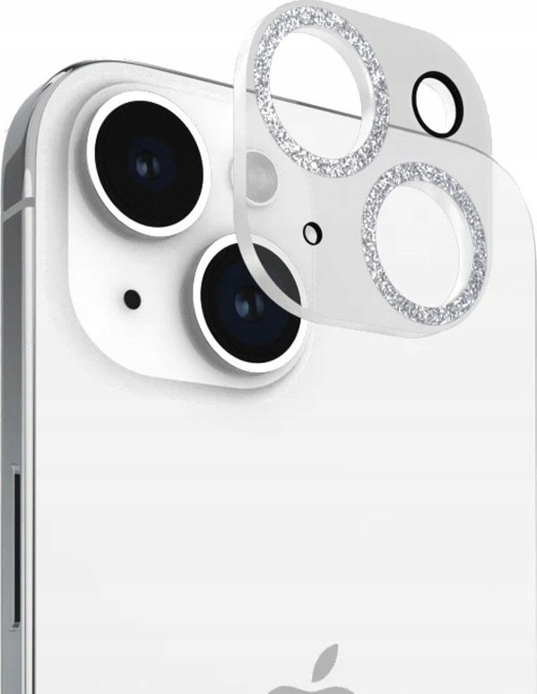 Case-Mate Case-Mate Sparkle Lens Protector - Ochranné sklo fotoaparátu pro iPhone 15 / iPhone 15 Plus (Twinkle)